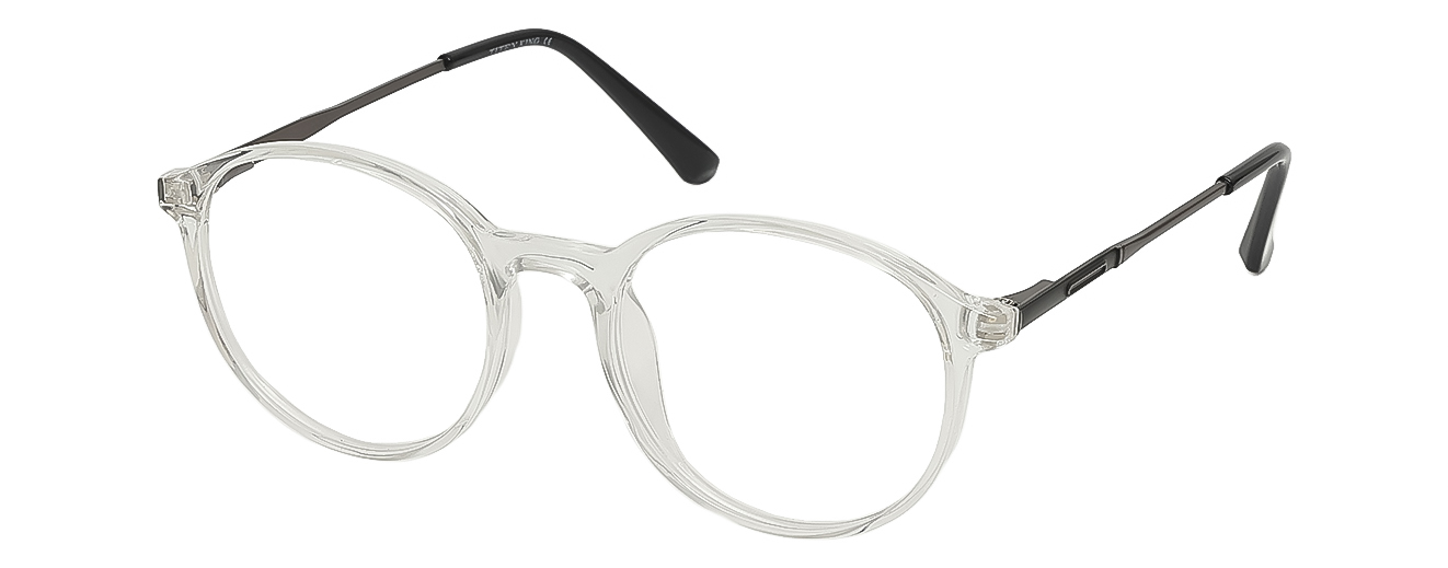 ROUND	EYEGLASSES		FULL RIM	MEDIUM	SIZE 48	TR	TITEX KING	75074