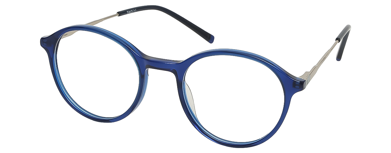 ROUND	EYEGLASSES		FULL RIM	MEDIUM	SIZE 46	TR	TAG EYE-EXCLUSIVE	SS21047