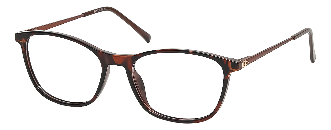 CAT EYE	EYEGLASSES		FULL RIM	MEDIUM	SIZE 49	TR	TITEX KING	75077