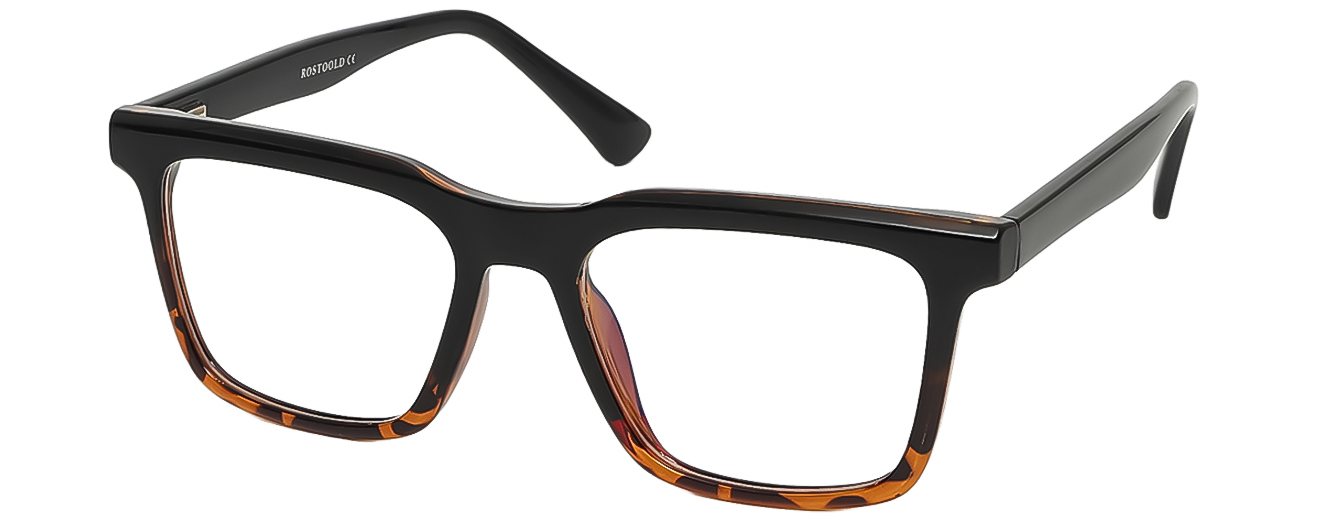 SQUARE	EYEGLASSES		FULL RIM	MEDIUM	SIZE 50	ACETATE	ROSTOOLD	RT9420408