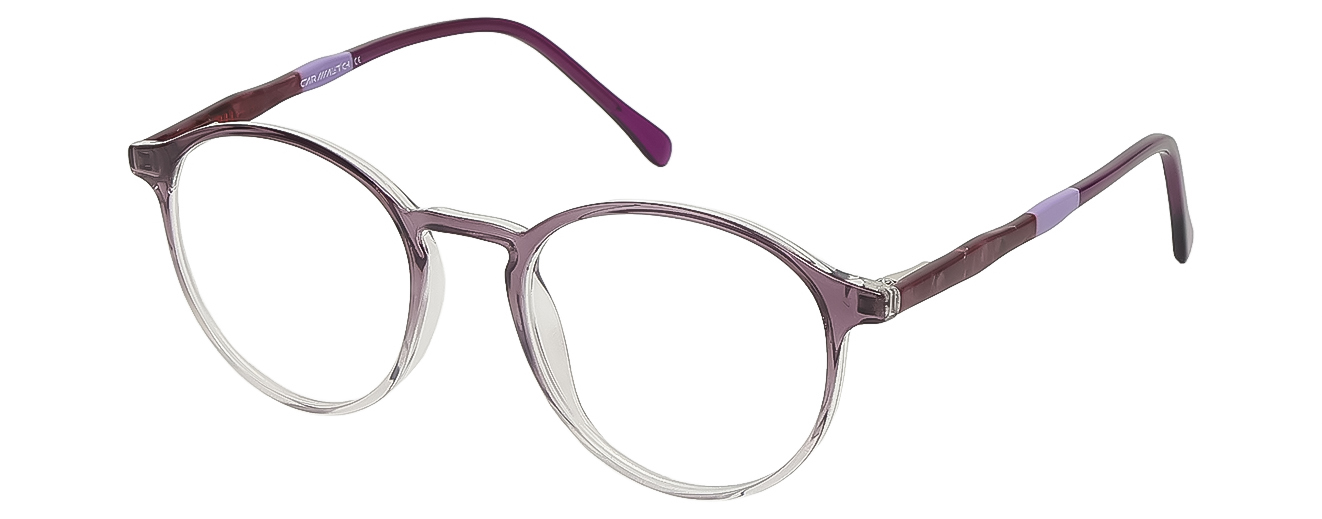 ROUND	EYEGLASSES		FULL RIM	MEDIUM	SIZE 48	ACETATE	CARMAETCH	134030