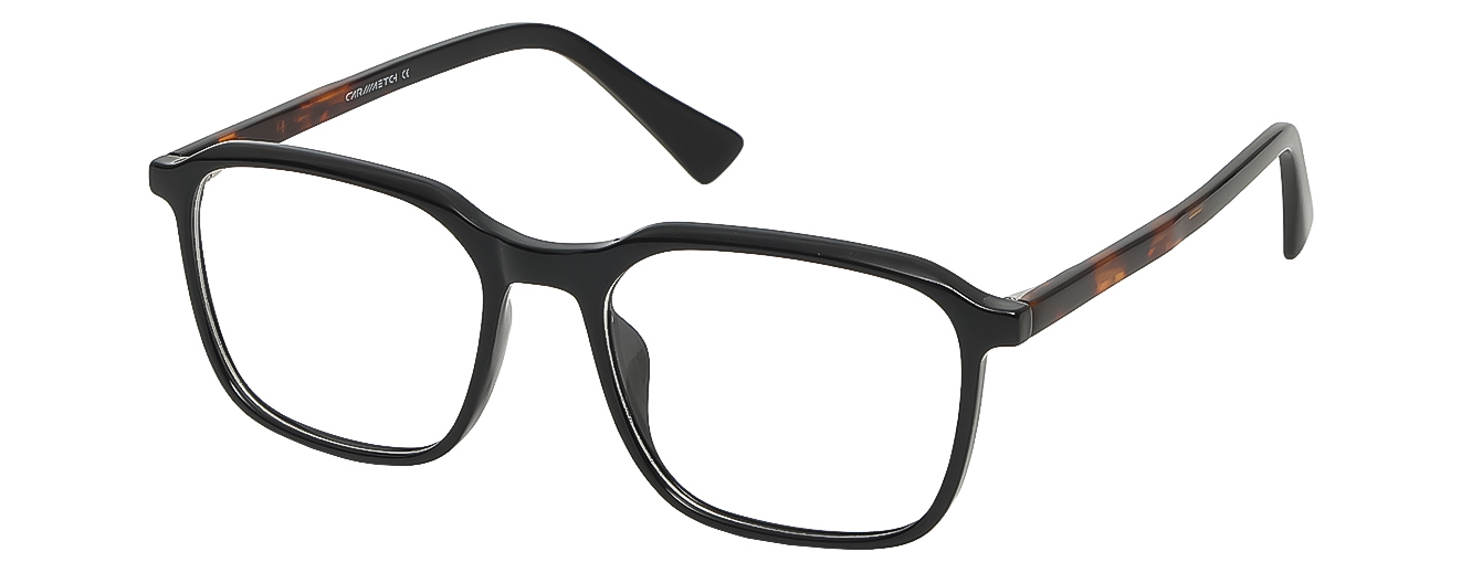 SQUARE	EYEGLASSES		FULL RIM	MEDIUM	SIZE 53	ACETATE	CARMAETCH	134026