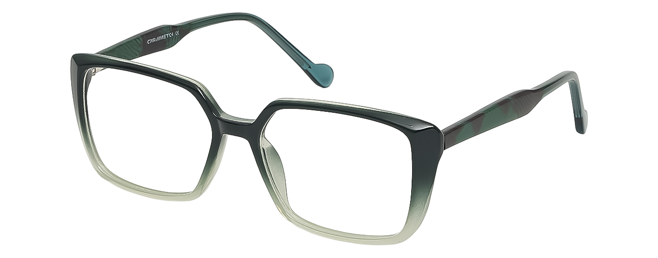 SQUARE	EYEGLASSES		FULL RIM	MEDIUM	SIZE 50	ACETATE	CARMAETCH	134028