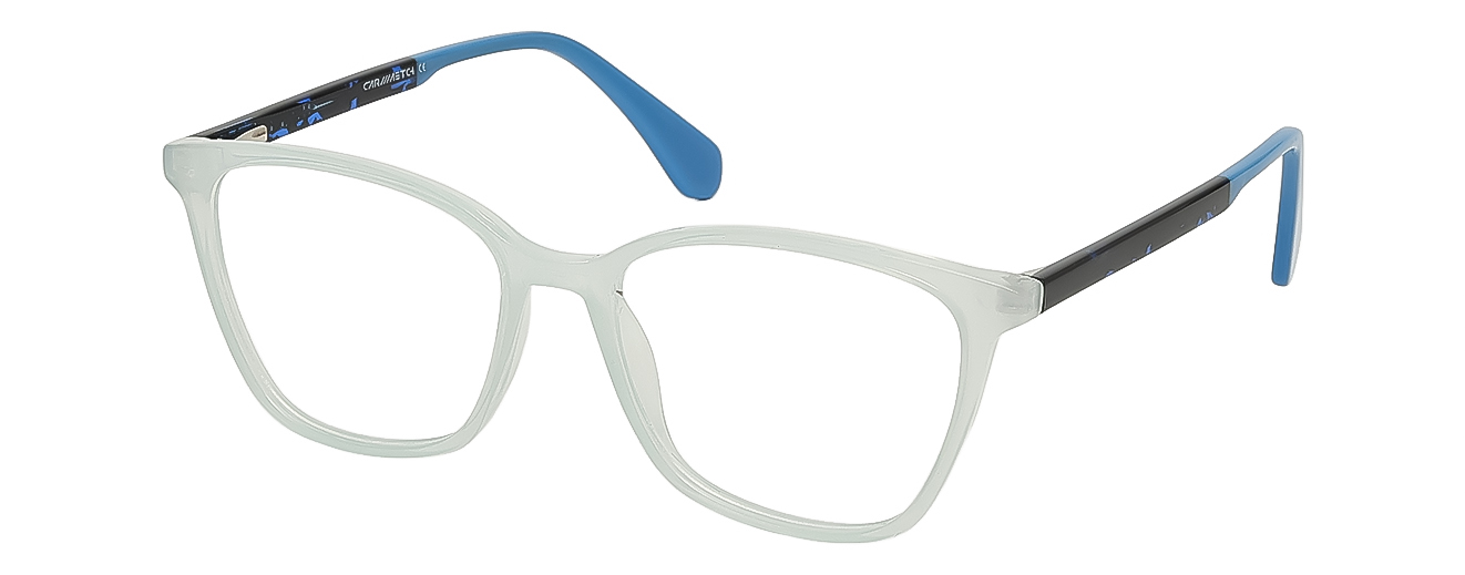 SQUARE	EYEGLASSES		FULL RIM	MEDIUM	SIZE 51	ACETATE	CARMAETCH	134027