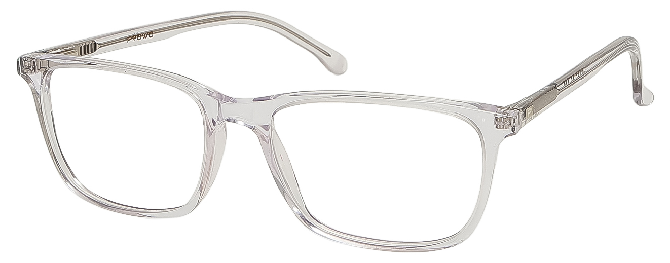 SQUARE	EYEGLASSES		FULL RIM	LARGE	SIZE 53	ACETATE	PROWO	P03