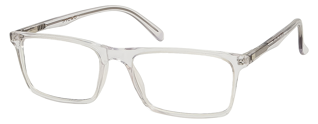 RECTANGLE	EYEGLASSES		FULL RIM	LARGE	SIZE 53	ACETATE	PROWO	P08