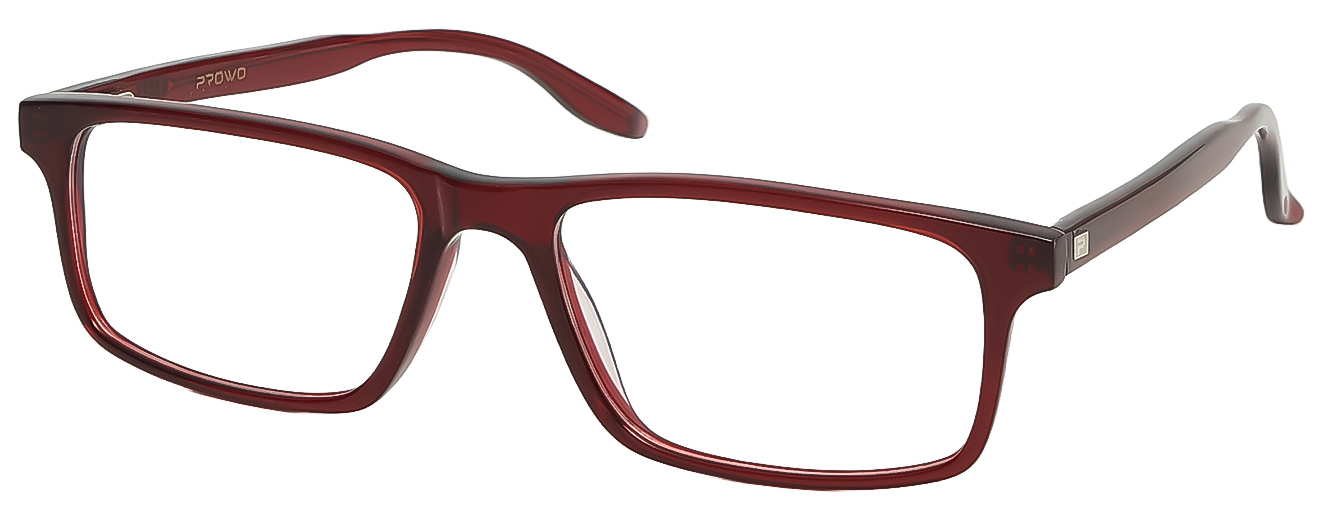 SQUARE	EYEGLASSES		FULL RIM	MEDIUM	SIZE 52	ACETATE	PROWO	P02