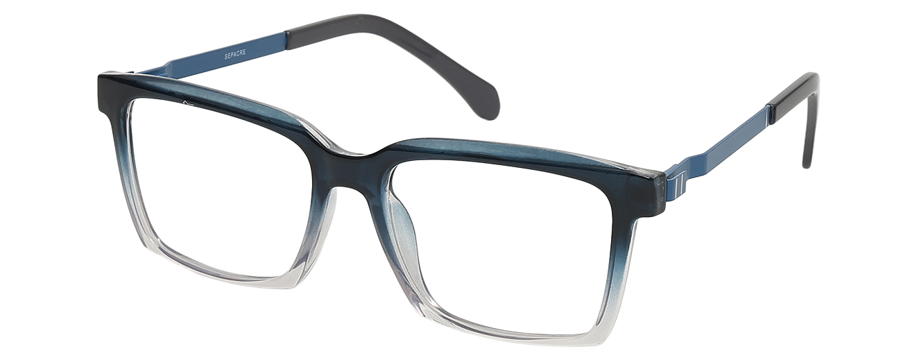 SQUARE	EYEGLASSES		FULL RIM	MEDIUM	SIZE 51	ACETATE	SEPACRE	98014