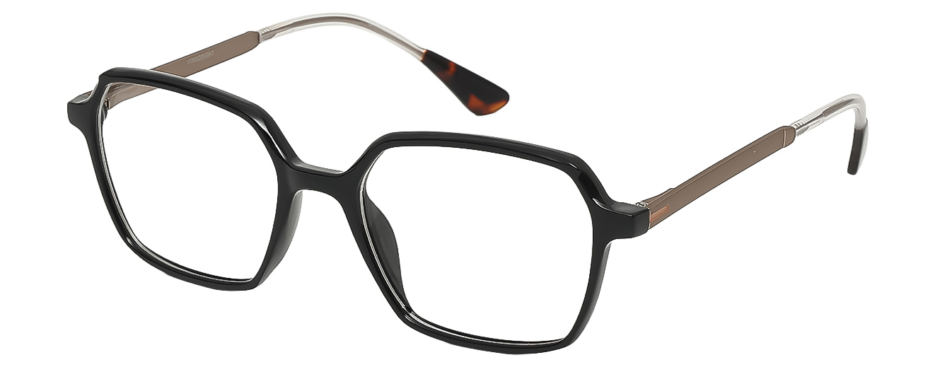 SQUARE	EYEGLASSES		FULL RIM	MEDIUM	SIZE 52	ACETATE	VINNORIGHT	119015