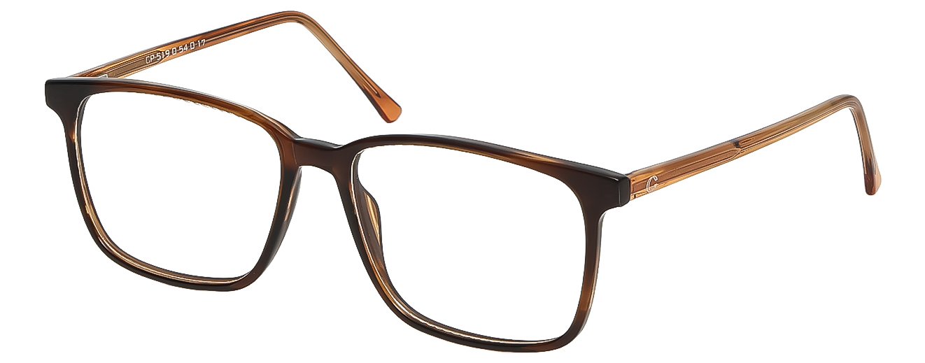 RECTANGLE	EYEGLASSES		FULL RIM	LARGE	SIZE 54	ACETATE	CAPLER THIN	CP-519