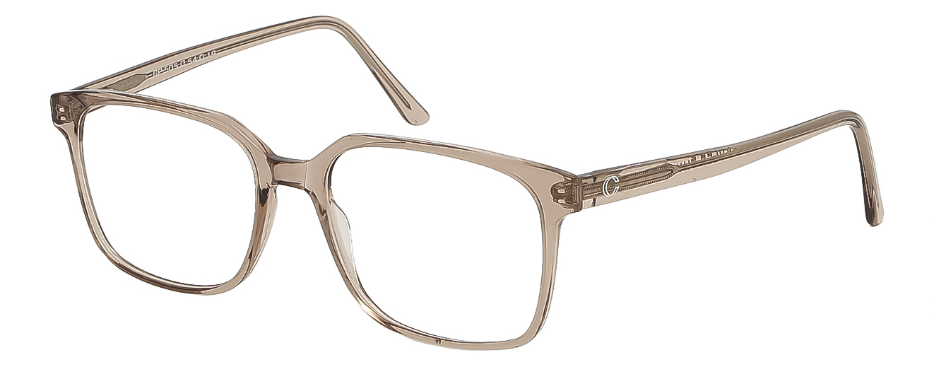 SQUARE	EYEGLASSES		FULL RIM	LARGE	SIZE 54	ACETATE	CAPLER THIN	CP 505
