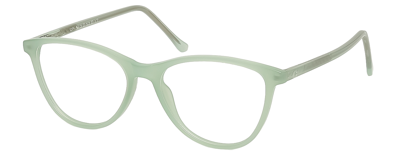 CAT EYE	EYEGLASSES		FULL RIM	MEDIUM	SIZE 52	ACETATE	CAPLER THIN	CP-513