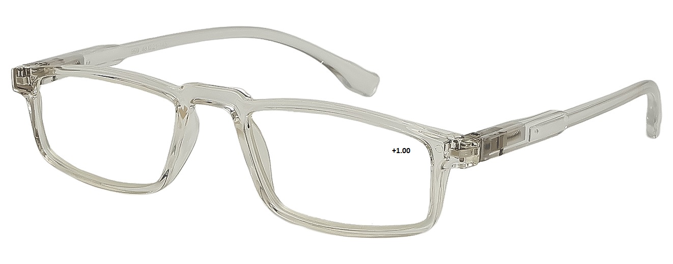 RECTANGULAR	READING GLASSES	(+1.00)	FULL RIM	MEDIUM	SIZE 48	TR	COVAX READING	999
