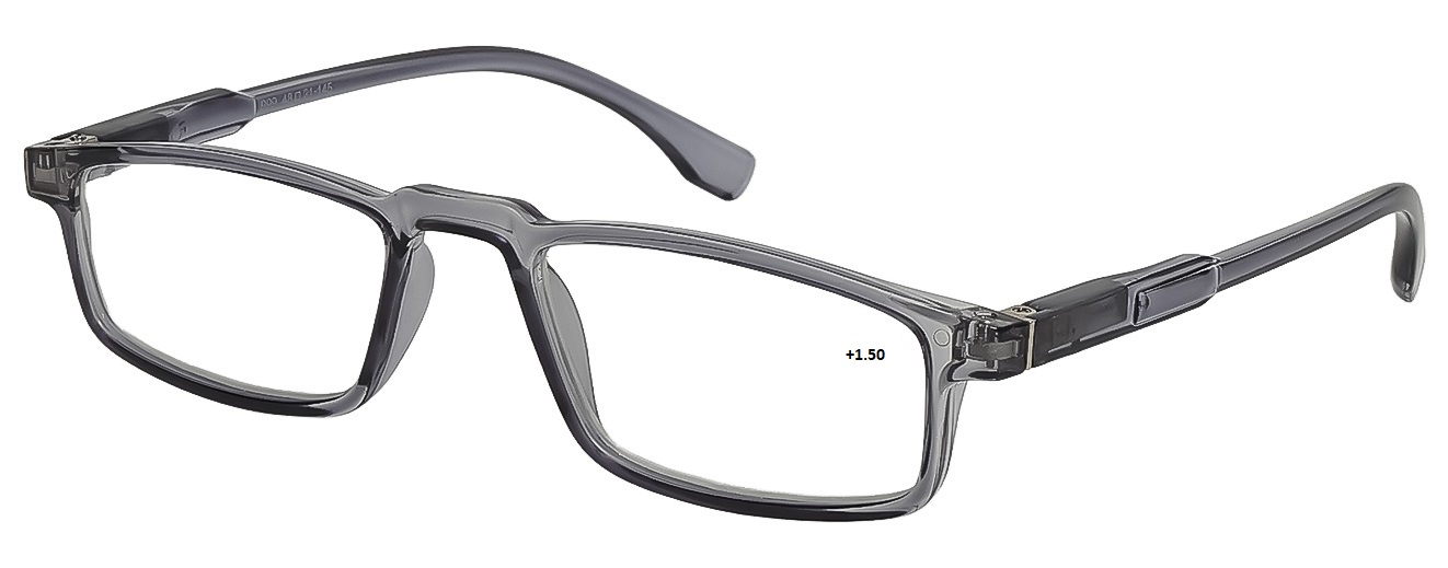 RECTANGULAR	READING GLASSES	(+1.50)	FULL RIM	MEDIUM	SIZE 48	TR	COVAX READING	999