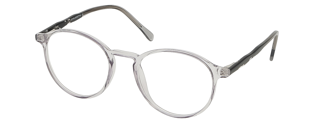 ROUND	EYEGLASSES		FULL RIM	MEDIUM	SIZE 48	ACETATE	CARMAETCH	134030