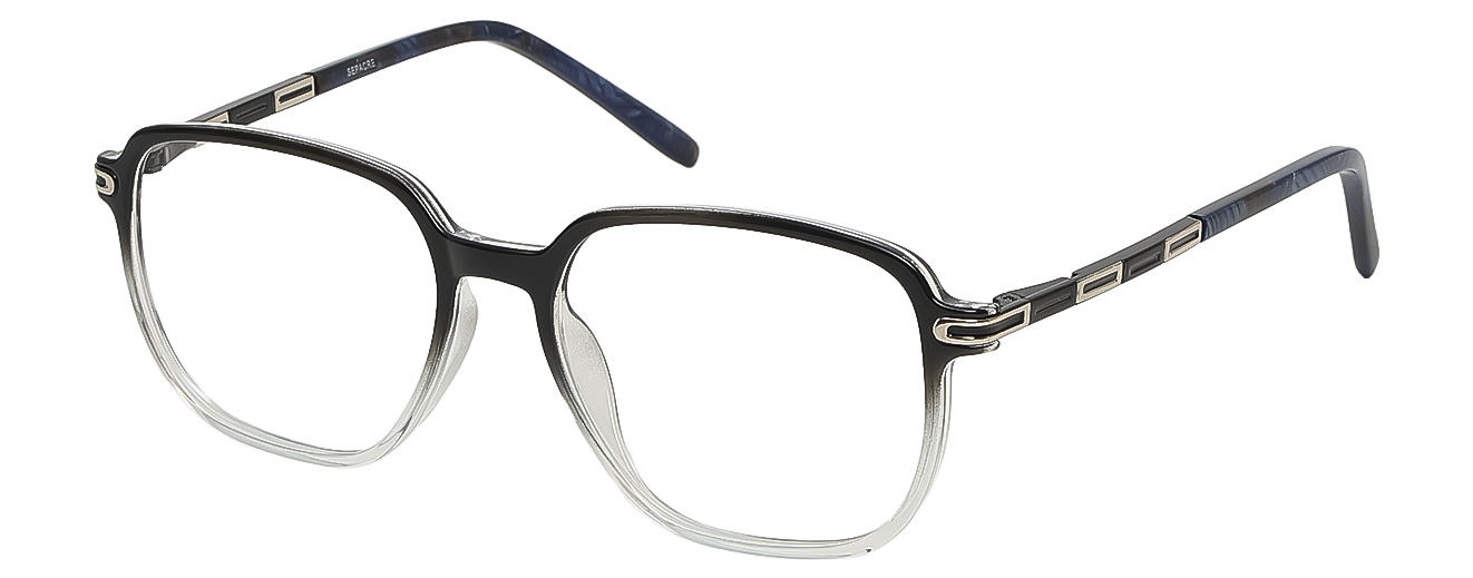 SQUARE	EYEGLASSES		FULL RIM	MEDIUM	SIZE 51	ACETATE	SEPACRE	98004