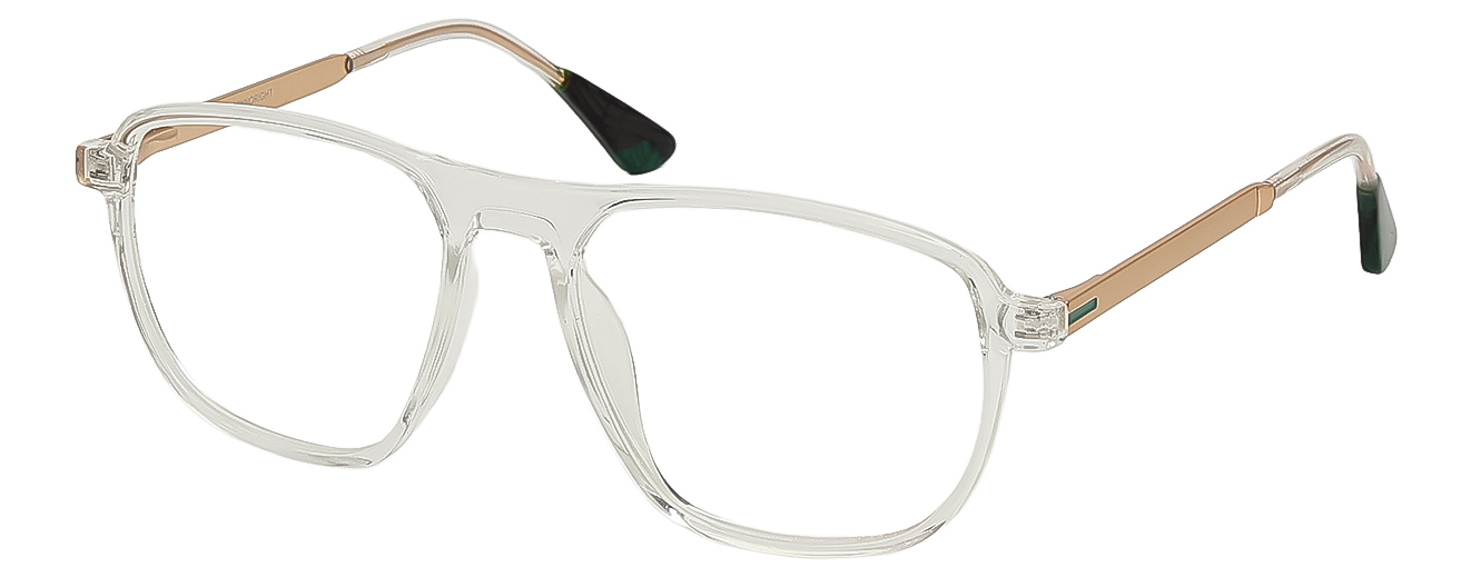 SQUARE	EYEGLASSES		FULL RIM	MEDIUM	SIZE 52	ACETATE	VINNORIGHT	119020