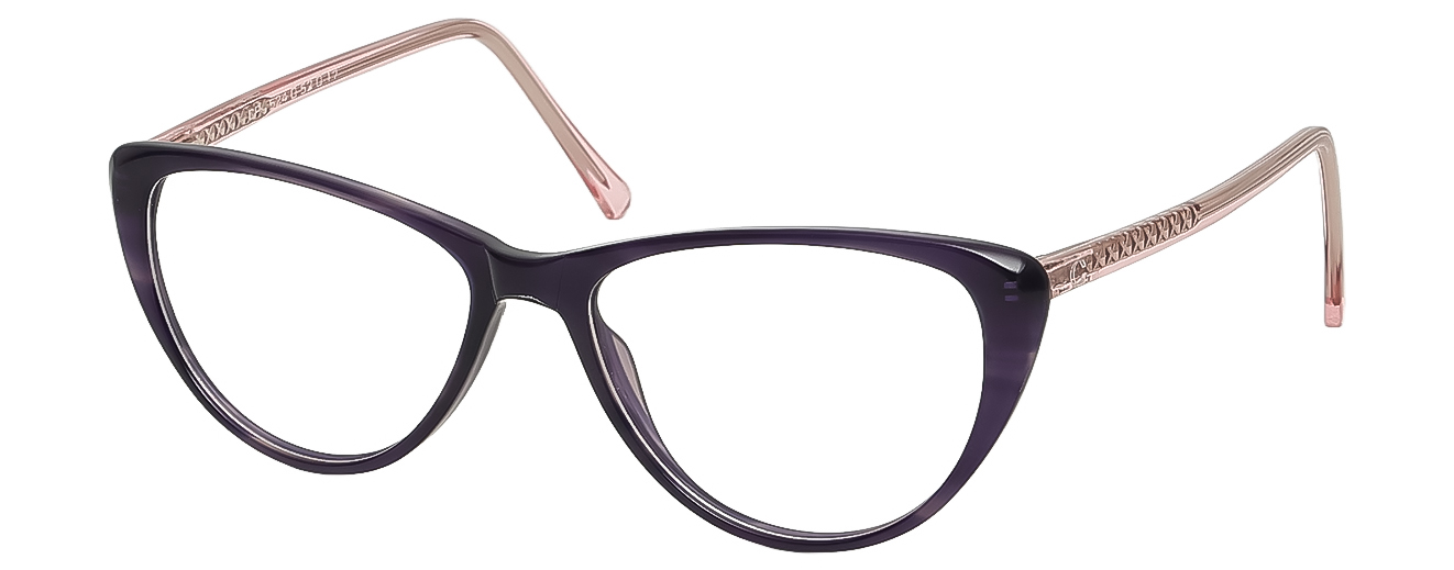 CAT EYE	EYEGLASSES		FULL RIM	MEDIUM	SIZE 52	TR	CAPLER THIN	CP-524
