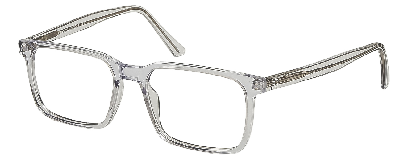SQUARE	EYEGLASSES		FULL RIM	MEDIUM	SIZE 52	TR	CAPLER THIN	CP-521