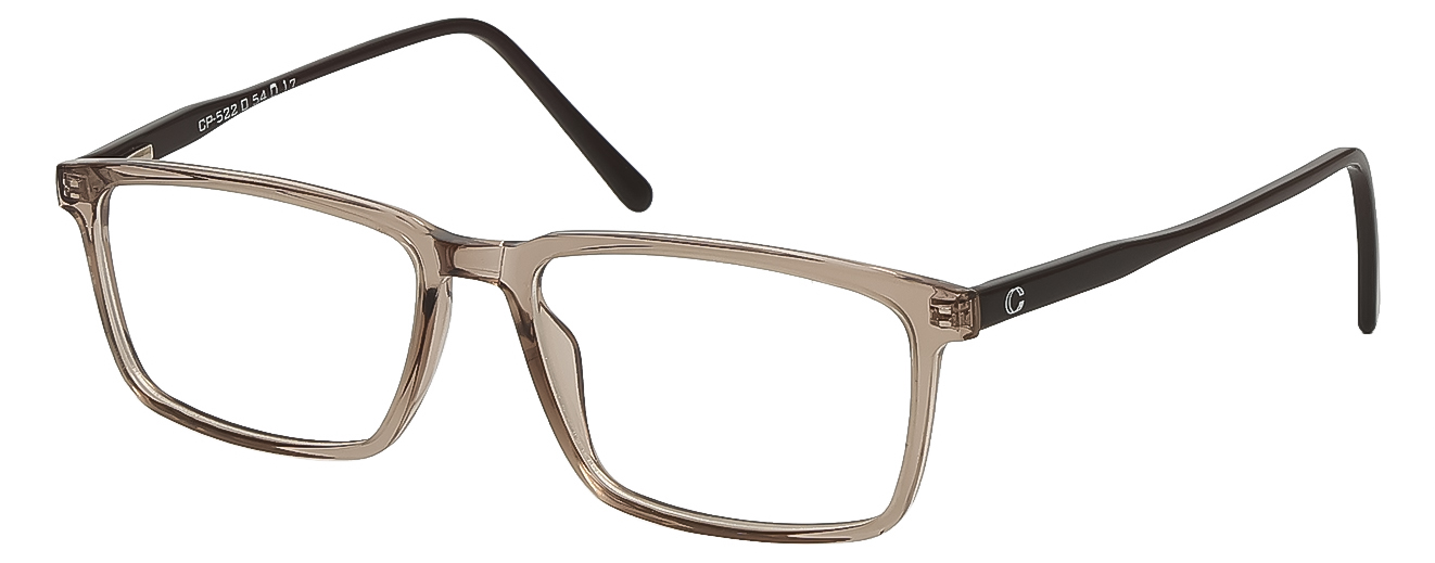 SQUARE	EYEGLASSES		FULL RIM	MEDIUM	SIZE 52	TR	CAPLER THIN	CP-522