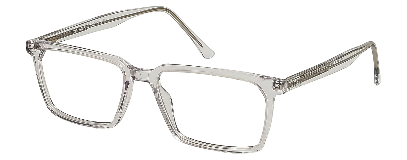 SQUARE	EYEGLASSES		FULL RIM	MEDIUM	SIZE 52	ACETATE	CAPLER THIN	CP-523