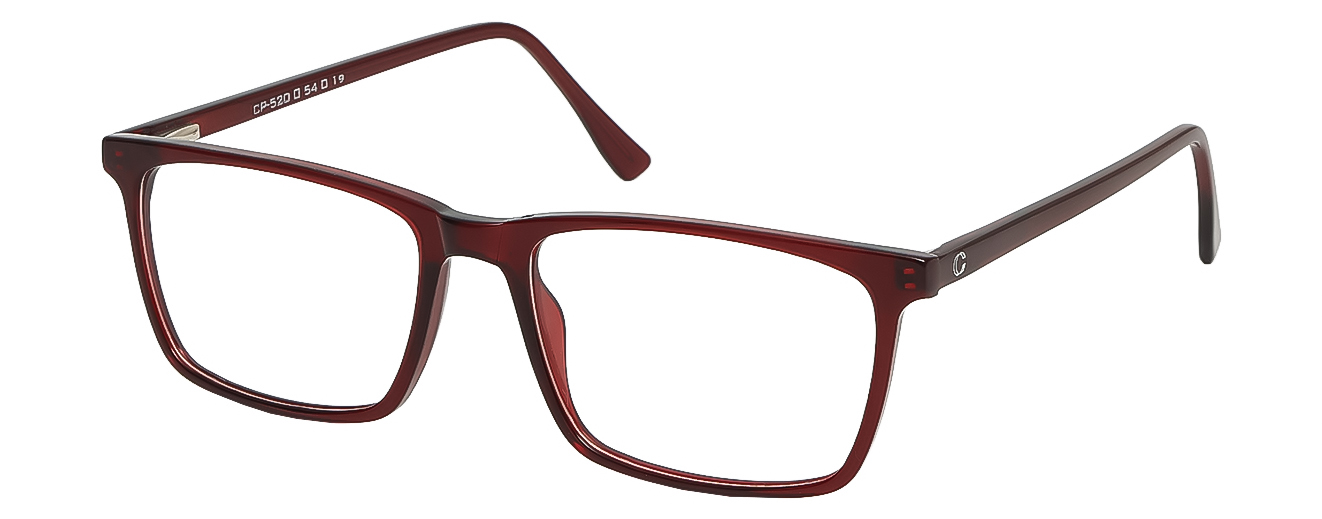 RECTANGLE	EYEGLASSES		FULL RIM	LARGE	SIZE 54	ACETATE	CAPLER THIN	CP-520