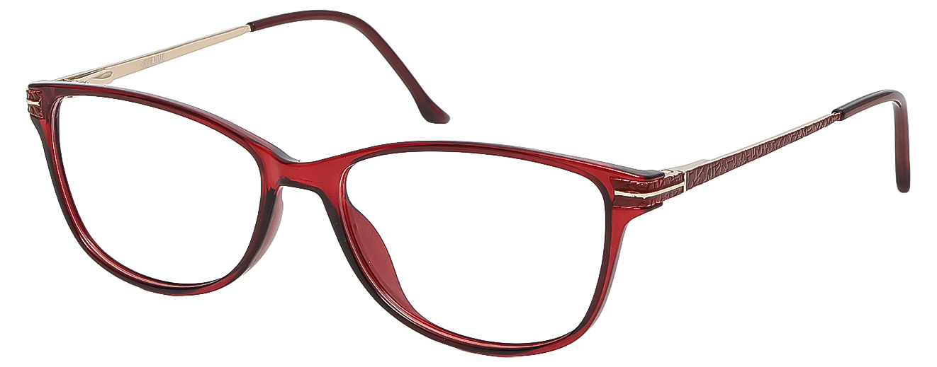 CAT EYE	EYEGLASSES		FULL RIM	MEDIUM	SIZE 50	TR	AVENUE 	52053