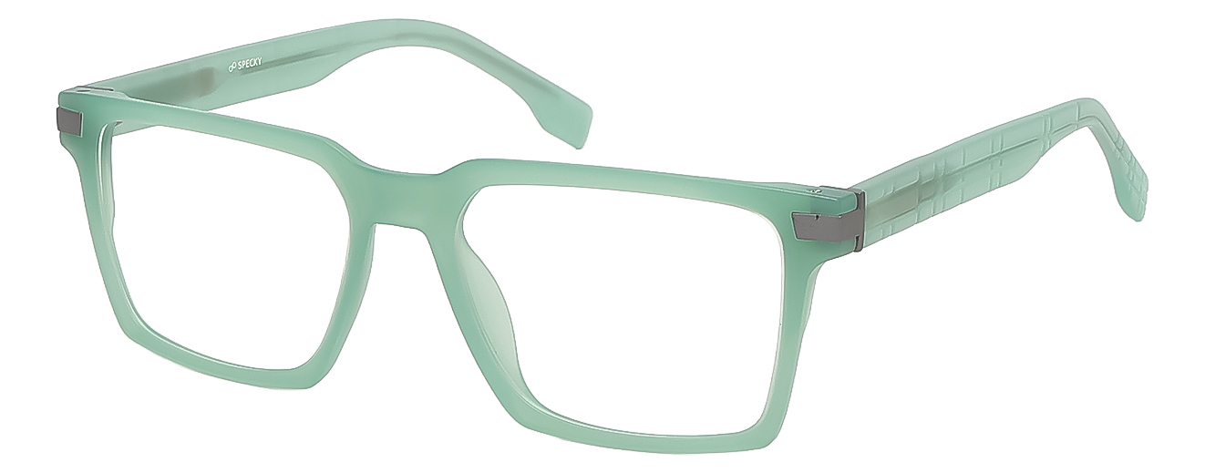 SQUARE	EYEGLASSES		FULL RIM	MEDIUM	SIZE 53	RICH ACETATE	SPECKY	57202LJH