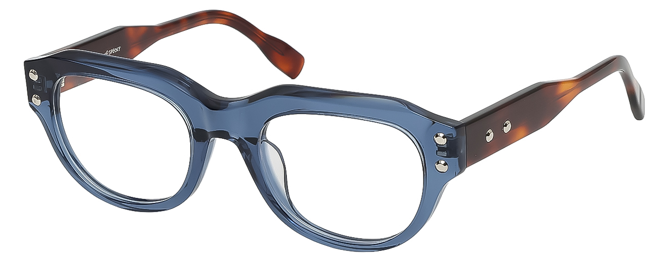 SQUARE	EYEGLASSES		FULL RIM	MEDIUM	SIZE 50	RICH ACETATE	SPECKY LOS VEGAS	OLD5458A