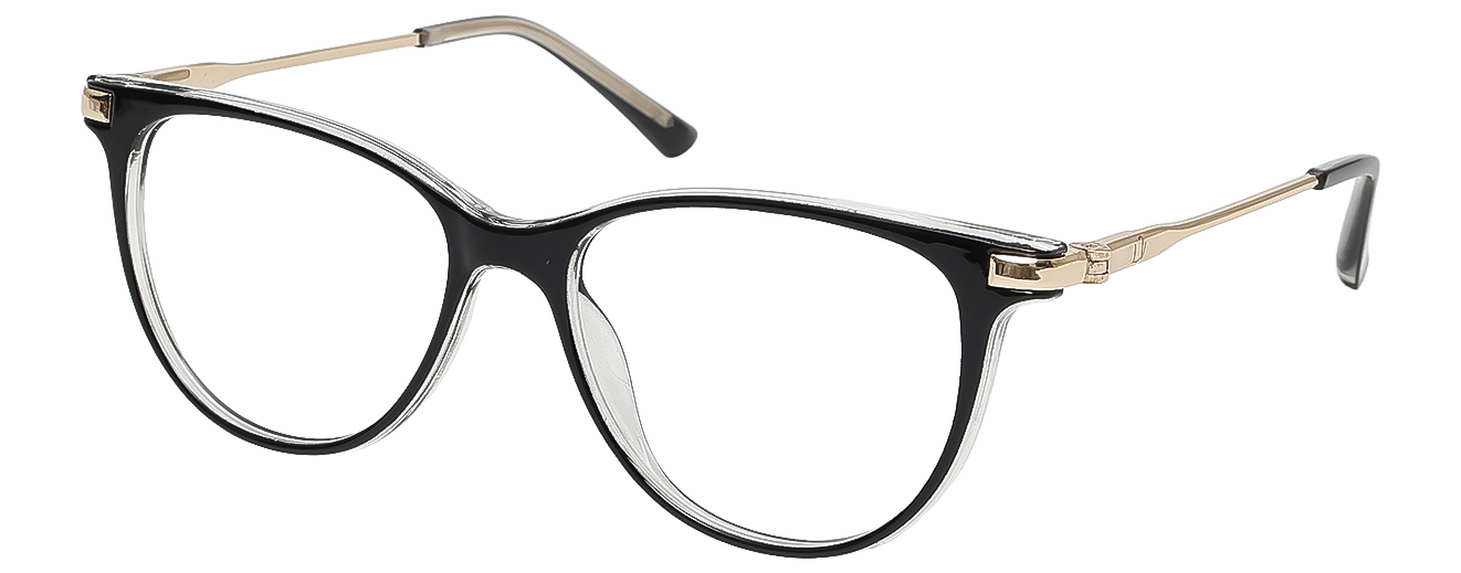 CAT EYE	EYEGLASSES		FULL RIM	MEDIUM	SIZE 50	RICH ACETATE	SPECKY	OLD19711